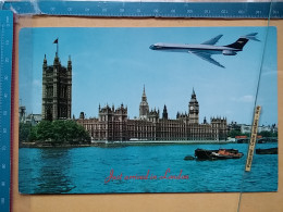 KOV 540-18 - LONDON, England, Avion, Plane, Avio - Houses Of Parliament
