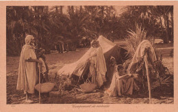 ALGÉRIE - Campement De Nomade - Carte Postale Ancienne - Scenes