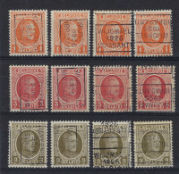 HOUYOUX Nrs. 190 , 191 En 192 Allen Voorafgestempeld WIJGMAEL 1926 BRABANT ; Staat Zie Scan ! LOT 282 - Roller Precancels 1920-29