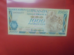 RWANDA 1000 Francs 1988 Circuler (B.32) - Ruanda