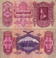 Billet De Collection Hongrie Pk N° 98 - 100 Pengo - Hungary