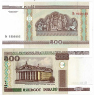 Billet De Banque Bielorussie Pk N° 27 - 500 Rublei - Bielorussia