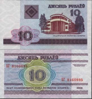 Billet De Banque Belorussie - Pk N° 23 - Billet De 10 Rublei - Wit-Rusland