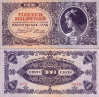 Billet De Collection Hongrie Pk N° 126 - 10000 Pengo - Hungary