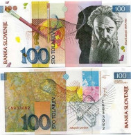 Billets Collection Slovenie Pk N° 14 - 100 Tollarjev - Eslovenia