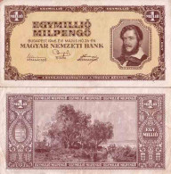 Billet De Banque Collection Hongrie - PK N° 128 - 1000000 Pengo - Hongrie