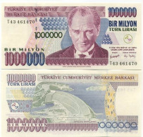 Billet De Banque Turquie Pk N° 209 - 1 MILLION Lira - Turquie