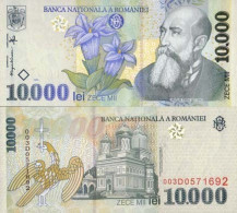 Billet De Banque Roumanie Pk N° 108 - 10000 Lei - Rumänien