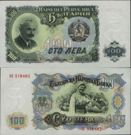 Billet De Collection Bulgarie Pk N° 86 - 100 Leva - Bulgarien