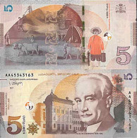 Billet De Banque Collection Georgie - PK N° 76 - 5 Laris - Georgië