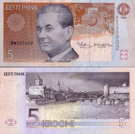 Billets De Banque Estonie Pk N° 76 - 5 - Estland