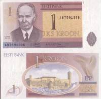 Billets Banque Estonie Pk N° 69 - 1 Kroon - Estonie