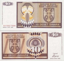 Billet De Banque Bosnie Pk N° 133 - 10 Dinara - Bosnië En Herzegovina