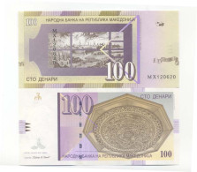 Macedoine - Pk N°  16 - Billet De Banque De 100 Denari - Nordmazedonien