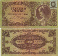 Billet De Banque Collection Hongrie - PK N° 119 - 10000 Pengo - Hongarije