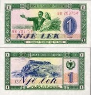 Billet Albanie Collection 1 Leke Pk N° 40 - Albania