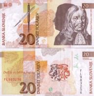 Billets Banque Slovenie Pk N° 12 - 20 Tollarjev - Slovénie