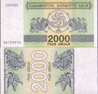 Billet De Banque Georgie Pk N° 44 - 2000 Laris - Georgië