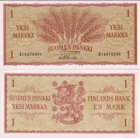 Billets De Banque Finlande Pk N° 98 - 1 Markka - Finlande