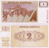 Billet De Collection Slovenie Pk N° 2 - 2 Tollarjev - Slovenia