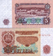 Billet De Banque Bulgarie Pk N° 95 - 5 Leva - Bulgarije