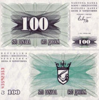 Billet De Banque Bosnie Pk N° 13 - 100 Dinara - Bosnie-Herzegovine