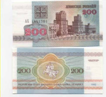 Billet De Banque Bielorussie Pk N°  9 - Billet De 200 Rublei - Wit-Rusland