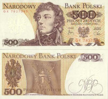 Billets De Banque Pologne Pk N° 145 - 500 Zlotych - Polen