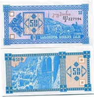 Billets De Banque Georgie Pk N° 37 - 50 Laris - Géorgie