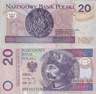 Billets De Banque Pologne Pk N° 174 - 20 Zlotychs - Polonia