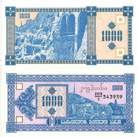 Billet De Banque Collection Géorgie - PK N° 30 - 1 000 Laris - Georgien