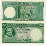 Billet De Collection Grece Pk N° 107 - 50 Drachmai - Greece