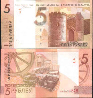 Billet De Banque Collection Bielorussie - PK N° 37 - 5 Rublei - Wit-Rusland