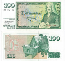 Billets De Banque Islande Pk N° 50 - 100 Kronur - Iceland