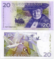 Billets Banque Suede Pk N° 63 - 20 Kronor - Svezia