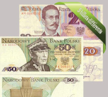 Pologne : Bel Ensemble De 5 Billets De Banque De Collection. - Polonia