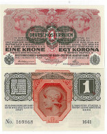 Billets Collection Autriche Pk N° 49 - 1 Kronen - Oesterreich