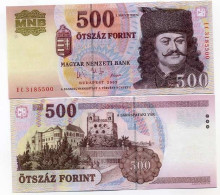 Billets Collection Hongrie Pk N° 188 - 500 Forint - Ungarn