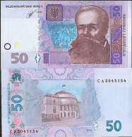 Billets De Collection Ukraine Pk N° 121 - 50 Hryvnia - Ucrania