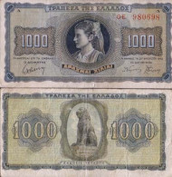 Billet De Collection Grece Pk N° 118 - 1000 Drachmai - Griechenland