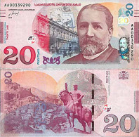 Billet De Banque Collection Georgie - PK N° 76 - 20 Laris - Georgia