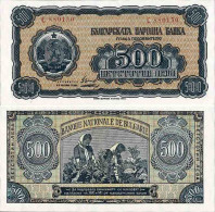 Billet De Banque Collection Bulgarie - PK N° 77 - 500 Leva - Bulgarien