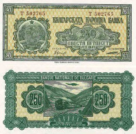 Billet De Banque Collection Bulgarie - PK N° 76 - 250 Leva - Bulgarije