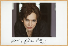 Oana Pellea - Romanian Actress - In Person Signed Large Photo - Mons 2008 - COA - Acteurs & Toneelspelers