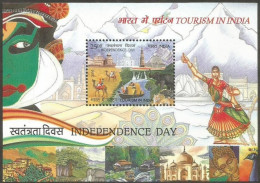 India Tourism In India 2016 Miniature Sheet Mint Good Condition BACK SIDE ALSO (pms135) - Unused Stamps