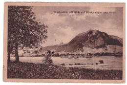 DRACHENFELS Mit Blick Auf Königswinter Und Rhein - Drachenfels