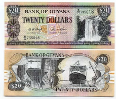 Billet De Collection Guyana Pk N° 30 - 20 Dollars - Guyana