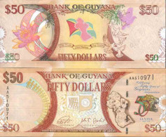 Billet De Banque Collection Guyana - PK N° 41 - 50 Dollars - Guyana