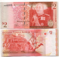 Billets Banque Tonga Pk N° 38 - 2 Pa'anga - Tonga