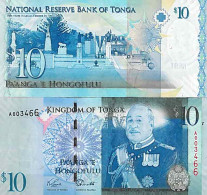 Billet De Banque Collection Tonga - PK N° 40 - 10 Pa'anga - Tonga